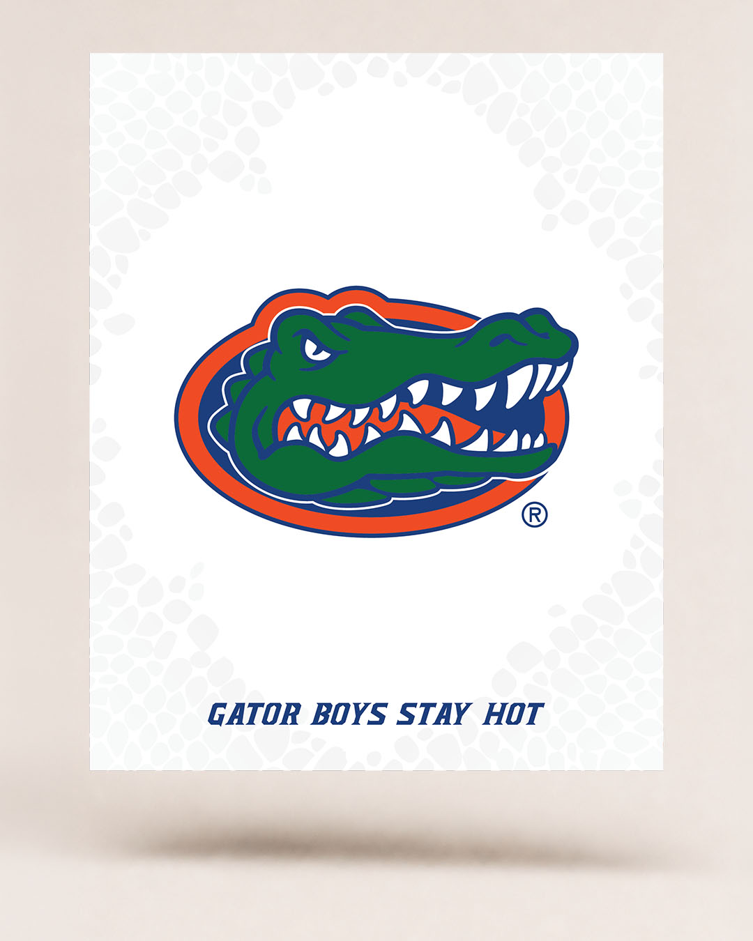 Florida Gators 2025 National Championship – 3D Gameprint
