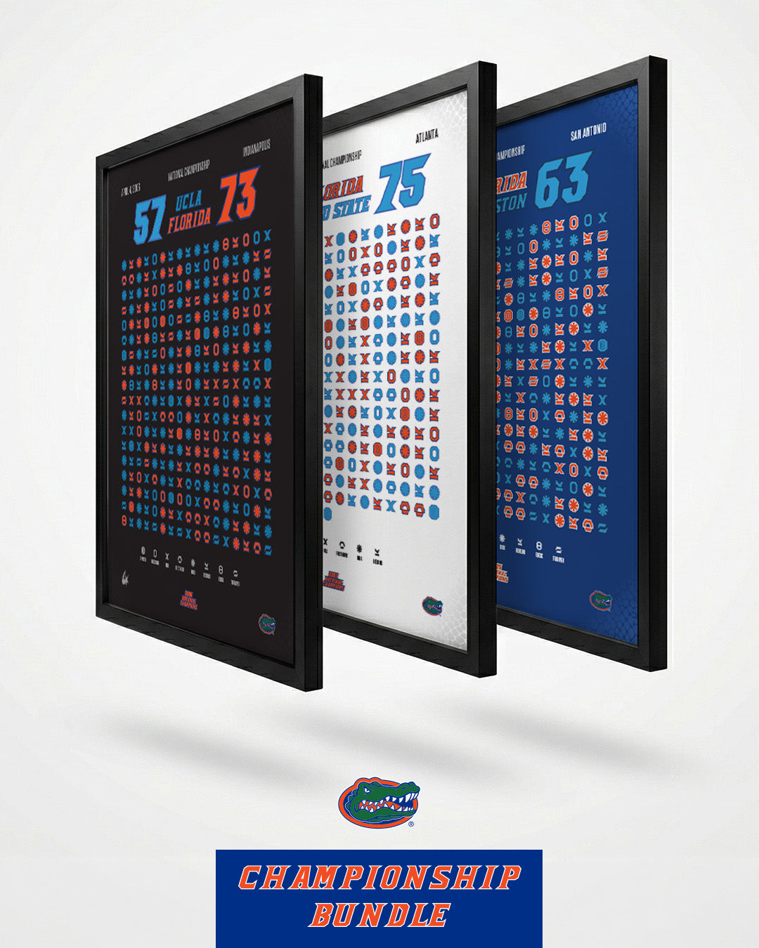 24x32 Gators Champion Bundle — poster — main product image