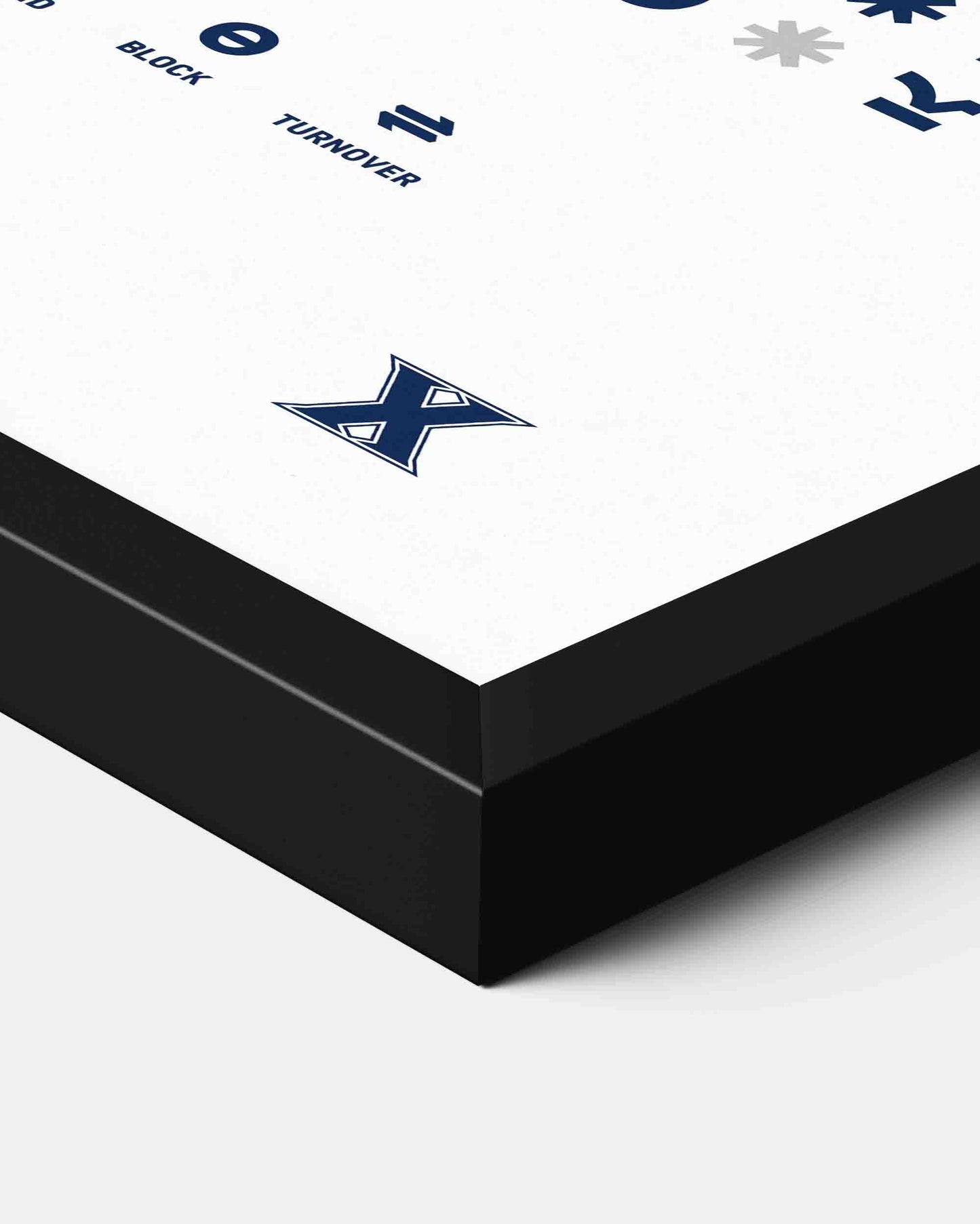 Xavier vs. Villanova (2016) — close-up detail of play-by-play design