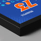 24x32 Gators Champion Bundle — poster detail showing game data visualization