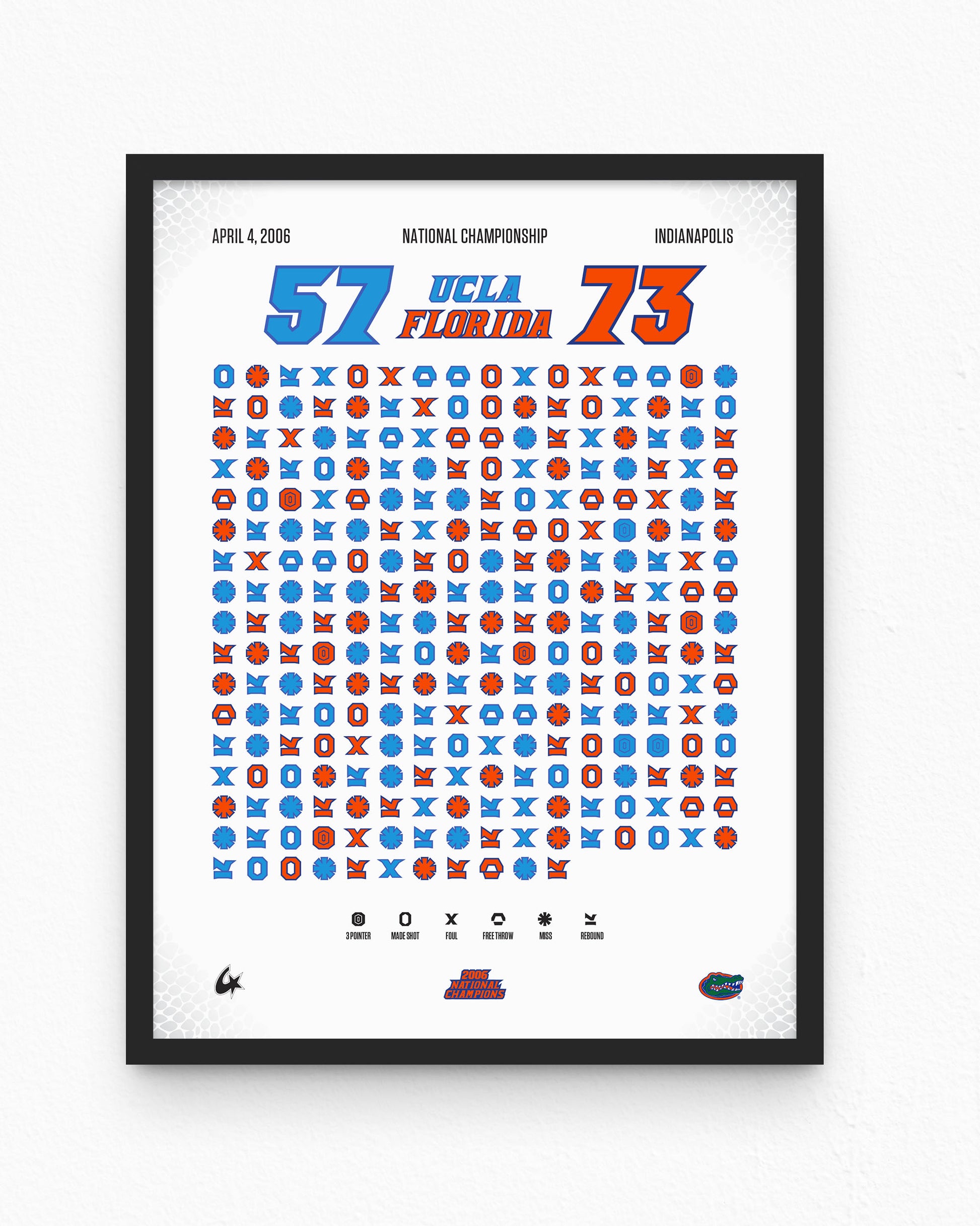 Florida Gators – 2006 Champions — store display product photo