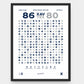 Xavier vs. Texas – First Four (2025) — wall display lifestyle mockup