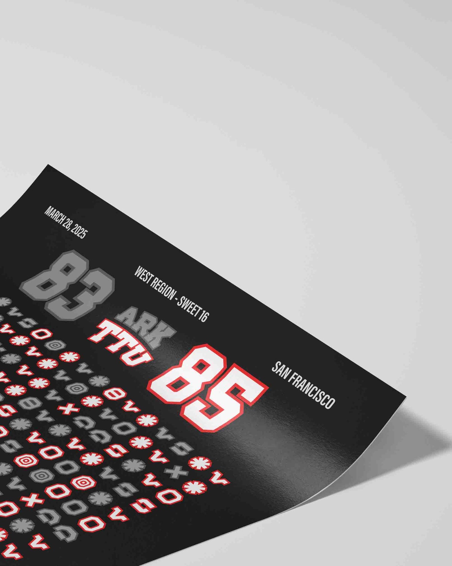 Red Raiders vs. Arkansas – Sweet 16 Statement (2025)