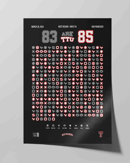 Red Raiders vs. Arkansas – Sweet 16 Statement (2025)