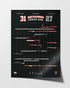Red Raiders @ Texas A&M – The A&M Comeback (2006) — wall display lifestyle mockup